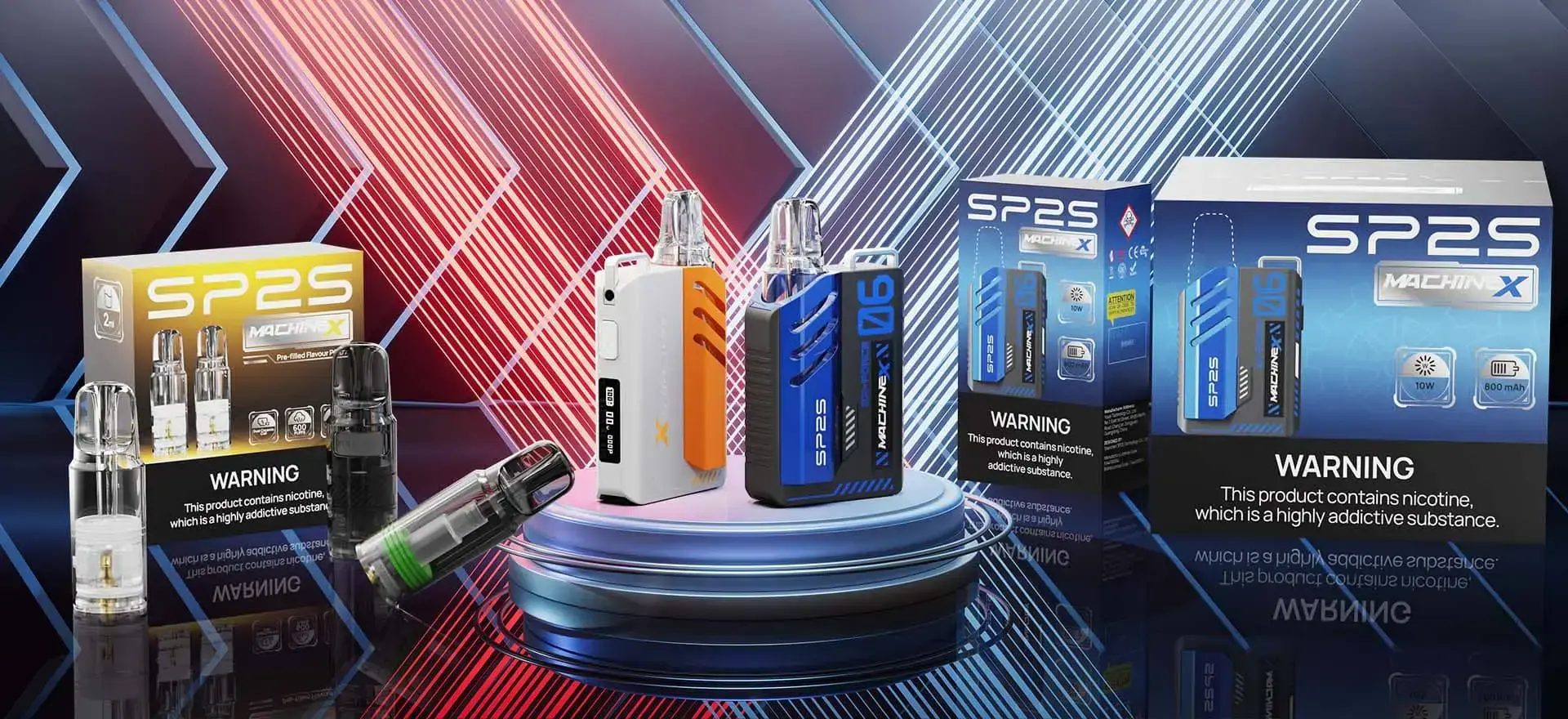 Sp2s Max 充電式方塊主機 - BA Cloud 台灣電子煙專賣店|正品煙彈與霧化器
